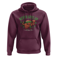 Liver Cancer Awareness Transplant Support Hoodie Never Give Up Nurse Gift