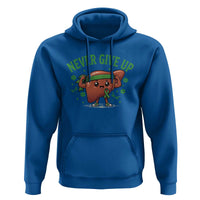 Liver Cancer Awareness Transplant Support Hoodie Never Give Up Nurse Gift