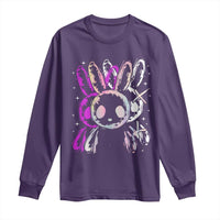 Horror Cute Bunny Rabbit Long Sleeve Shirt Horror Aesthetic - Wonder Print Shop