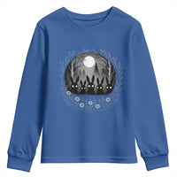 Creepy Cute Bunny Rabbits Youth Sweatshirt Dark Horror Aesthetic - Wonder Print Shop