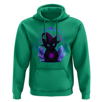 Witchy Black Cat Hoodie Funny Spellcasting Pastel Goth Aesthetic - Wonder Print Shop