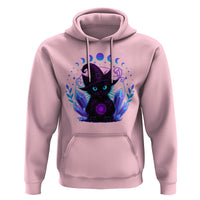 Witchy Black Cat Hoodie Funny Spellcasting Pastel Goth Aesthetic - Wonder Print Shop