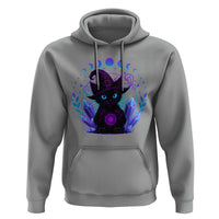 Witchy Black Cat Hoodie Funny Spellcasting Pastel Goth Aesthetic - Wonder Print Shop
