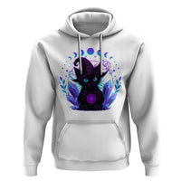 Witchy Black Cat Hoodie Funny Spellcasting Pastel Goth Aesthetic - Wonder Print Shop