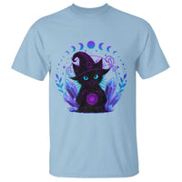 Witchy Black Cat T Shirt Funny Spellcasting Pastel Goth Aesthetic - Wonder Print Shop