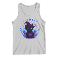 Witchy Black Cat Tank Top Funny Spellcasting Pastel Goth Aesthetic - Wonder Print Shop