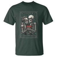 Love Is All You Need T Shirt Skeleton Lovers Funny Halloween Tarot - Wonder Print Shop