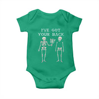 Funny Skeleton Baby Onesie I Have Got Your Back Bone Pun - Wonder Print Shop