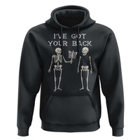 Funny Skeleton Hoodie I Have Got Your Back Bone Pun - Wonder Print Shop