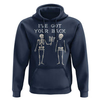 Funny Skeleton Hoodie I Have Got Your Back Bone Pun - Wonder Print Shop