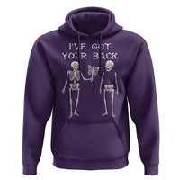 Funny Skeleton Hoodie I Have Got Your Back Bone Pun - Wonder Print Shop