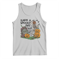 Funny Halloween Skeleton Tank Top Have A Spooky Day - Wonder Print Shop