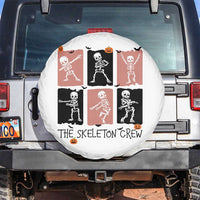 Funny The Skeleton Crew Spare Tire Cover Dancing Skeletons Halloween For Boys Girl Kids - Wonder Print Shop
