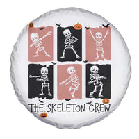 Funny The Skeleton Crew Spare Tire Cover Dancing Skeletons Halloween For Boys Girl Kids - Wonder Print Shop