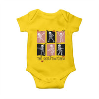 Funny The Skeleton Crew Baby Onesie Dancing Skeletons Halloween For Boys Girl Kids - Wonder Print Shop