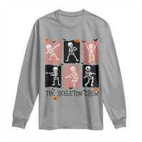 Funny The Skeleton Crew Long Sleeve Shirt Dancing Skeletons Halloween For Boys Girl Kids - Wonder Print Shop