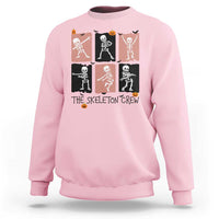 Funny The Skeleton Crew Sweatshirt Dancing Skeletons Halloween For Boys Girl Kids - Wonder Print Shop