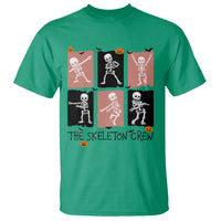 Funny The Skeleton Crew T Shirt Dancing Skeletons Halloween For Boys Girl Kids - Wonder Print Shop