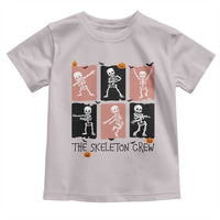 Funny The Skeleton Crew Toddler T Shirt Dancing Skeletons Halloween For Boys Girl Kids - Wonder Print Shop