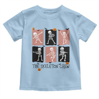 Funny The Skeleton Crew Toddler T Shirt Dancing Skeletons Halloween For Boys Girl Kids - Wonder Print Shop