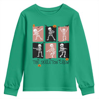 Funny The Skeleton Crew Youth Sweatshirt Dancing Skeletons Halloween For Boys Girl Kids - Wonder Print Shop