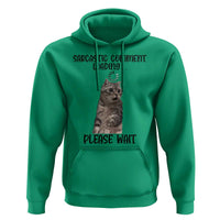 Funny Cat Meme Sarcastic Hoodie Sarcastic Comment Loading - Wonder Print Shop