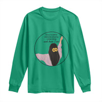 Funny Self Love Quote Long Sleeve Shirt Once In A While Someone Amazing Here I Am Gift - Wonder Print Shop