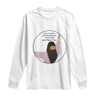 Funny Self Love Quote Long Sleeve Shirt Once In A While Someone Amazing Here I Am Gift - Wonder Print Shop