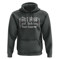 Funny Sarcastic Hoodie Free Hugs Just Kidding Do Not Touch Me - Wonder Print Shop