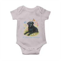 My Dog Is My Therapist Baby Onesie Labrador Retriever Lover Gift - Wonder Print Shop