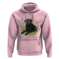 My Dog Is My Therapist Hoodie Labrador Retriever Lover Gift - Wonder Print Shop