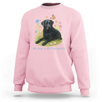 My Dog Is My Therapist Sweatshirt Labrador Retriever Lover Gift - Wonder Print Shop