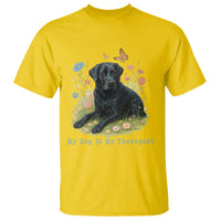 My Dog Is My Therapist T Shirt Labrador Retriever Lover Gift - Wonder Print Shop