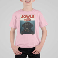 Black Labrador Retriever T Shirt For Kid Funny Jowls Horror Dog Poster - Wonder Print Shop