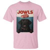 Black Labrador Retriever T Shirt Funny Jowls Horror Dog Poster - Wonder Print Shop