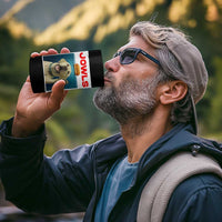 Funny Yellow Lab Jowls 4 in 1 Can Cooler Tumbler Labrador Retriever Lover Gift - Wonder Print Shop