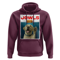Funny Yellow Lab Jowls Hoodie Labrador Retriever Lover Gift - Wonder Print Shop