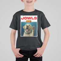 Funny Yellow Lab Jowls T Shirt For Kid Labrador Retriever Lover Gift - Wonder Print Shop