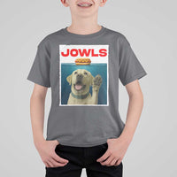 Funny Yellow Lab Jowls T Shirt For Kid Labrador Retriever Lover Gift - Wonder Print Shop
