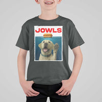 Funny Yellow Lab Jowls T Shirt For Kid Labrador Retriever Lover Gift - Wonder Print Shop