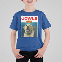 Funny Yellow Lab Jowls T Shirt For Kid Labrador Retriever Lover Gift - Wonder Print Shop