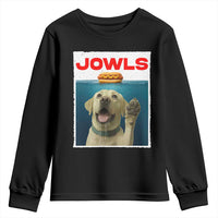 Funny Yellow Lab Jowls Youth Sweatshirt Labrador Retriever Lover Gift - Wonder Print Shop