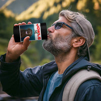 Chocolate Labrador Retriever 4 in 1 Can Cooler Tumbler Funny Jowls Horror Dog Poster - Wonder Print Shop