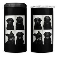 Funny Black Lab 4 in 1 Can Cooler Tumbler Photobooth Selfie Dog Mom Gift - Wonder Print Shop