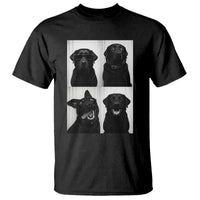 Funny Black Lab T Shirt Photobooth Selfie Dog Mom Gift - Wonder Print Shop