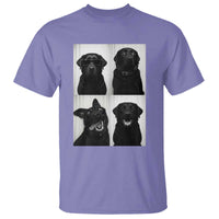 Funny Black Lab T Shirt Photobooth Selfie Dog Mom Gift - Wonder Print Shop