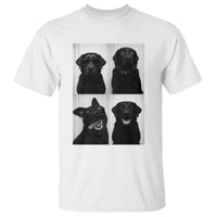 Funny Black Lab T Shirt Photobooth Selfie Dog Mom Gift - Wonder Print Shop