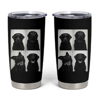 Funny Black Lab Tumbler Cup Photobooth Selfie Dog Mom Gift - Wonder Print Shop