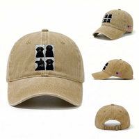 Funny Black Lab Washed Cotton Baseball Cap Photobooth Selfie Dog Mom Gift