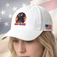 Funny Black Labrador Baseball Cap Dog Mom Retro Sunset Gift